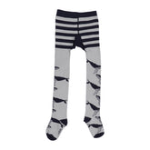 Collants pour enfants en coton 100 % biologique - motif rayé pour plus de confort et de durabilité